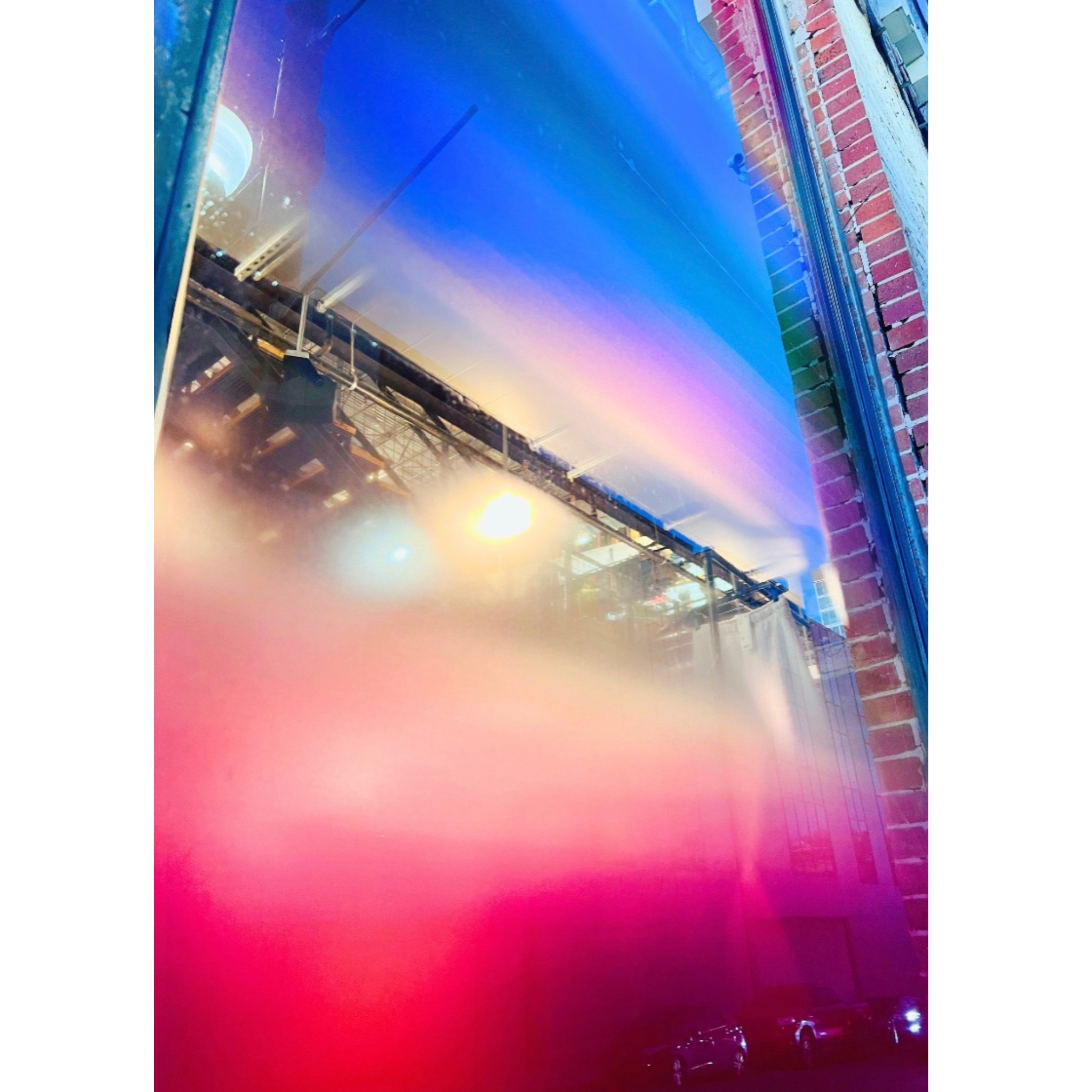 Pink Metal Window | DOWNTOWN SERIES