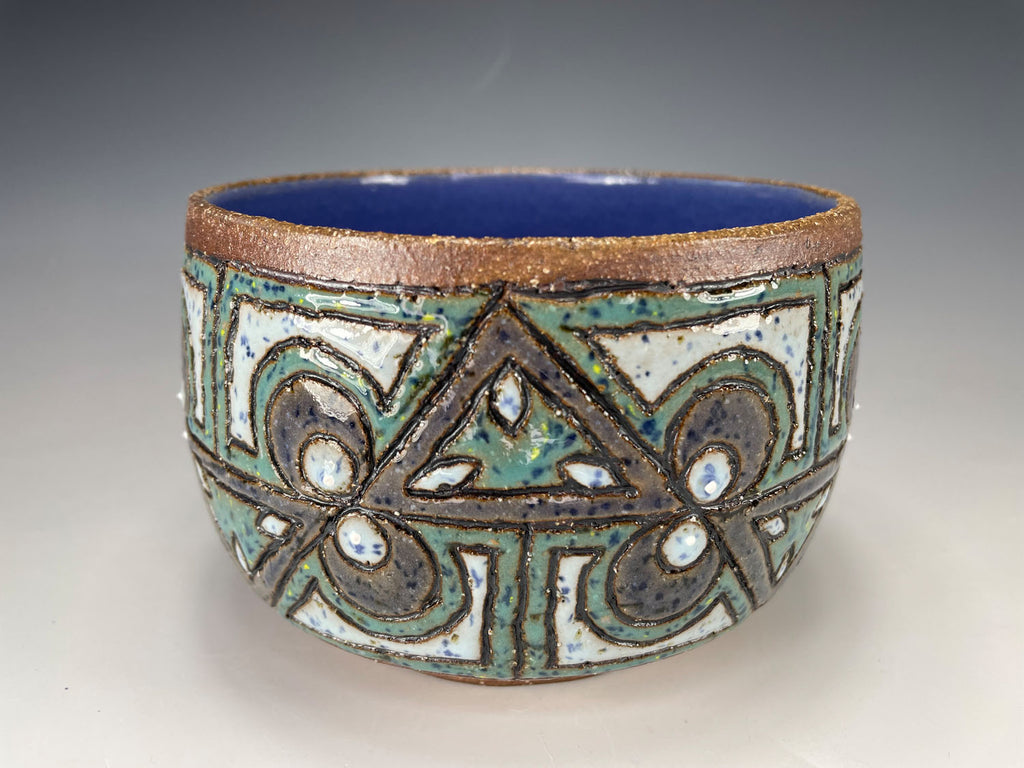 "The Path Less Traveled" Stoneware Bowl