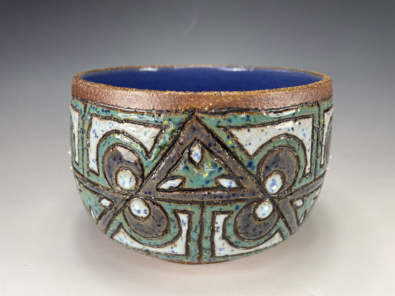 "The Path Less Traveled" Stoneware Bowl