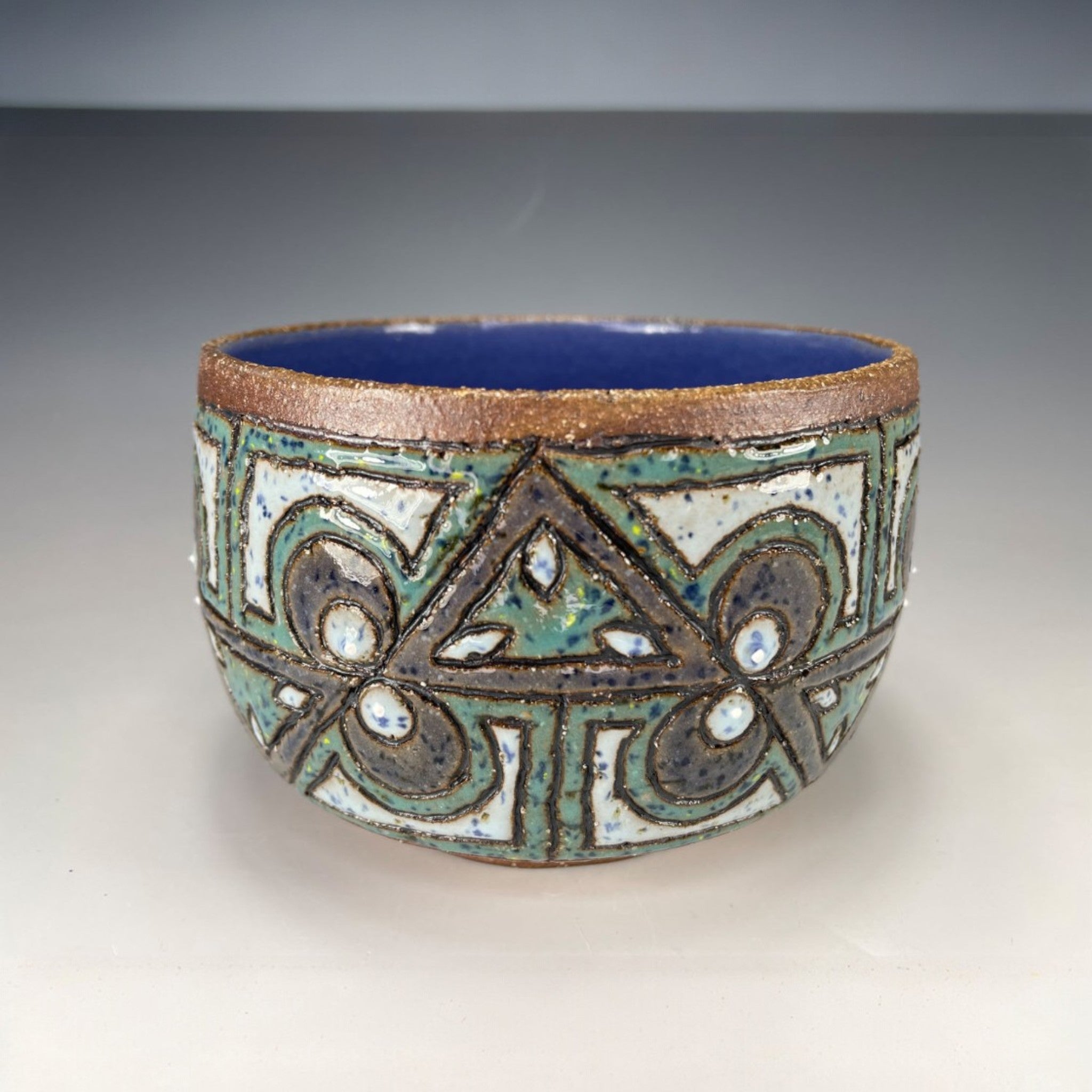 "The Path Less Traveled" Stoneware Bowl