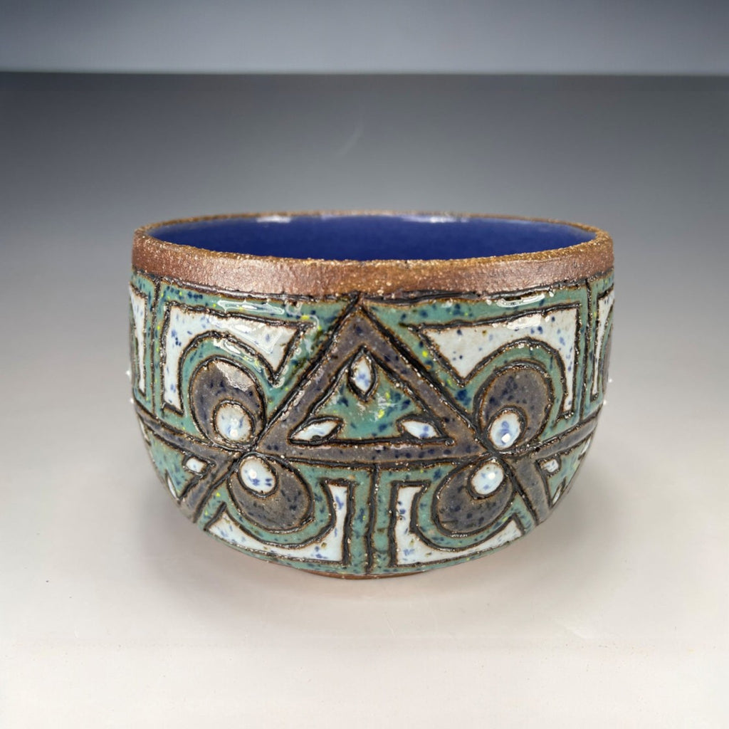 "The Path Less Traveled" Stoneware Bowl