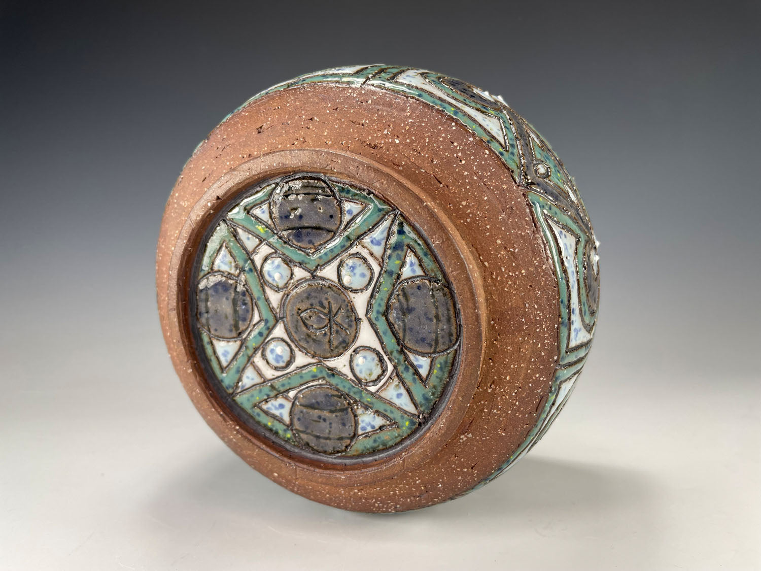 "The Path Less Traveled" Stoneware Bowl