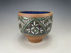 "Midnight Garden" Stoneware Cup