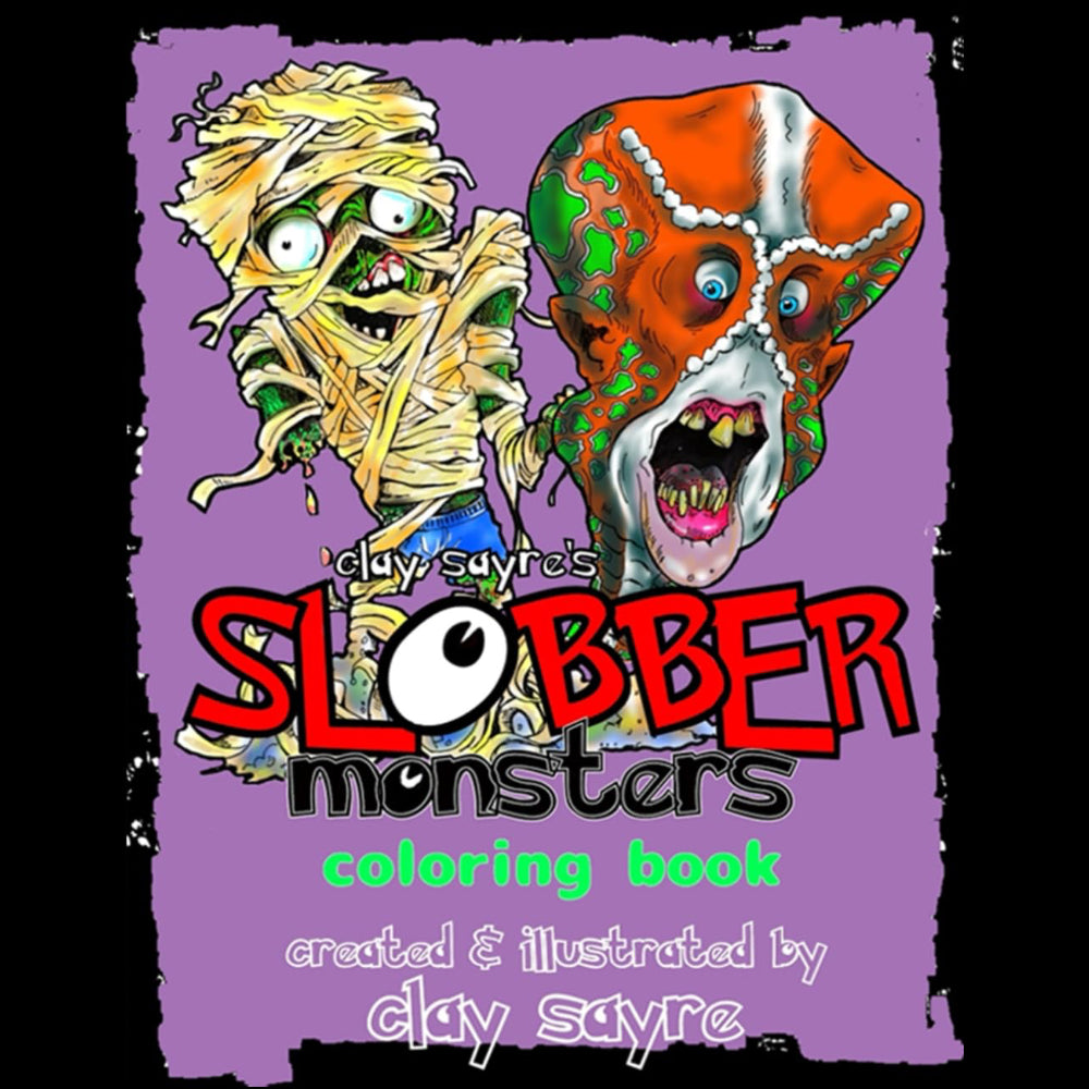 Slobber Monsters Coloring Book