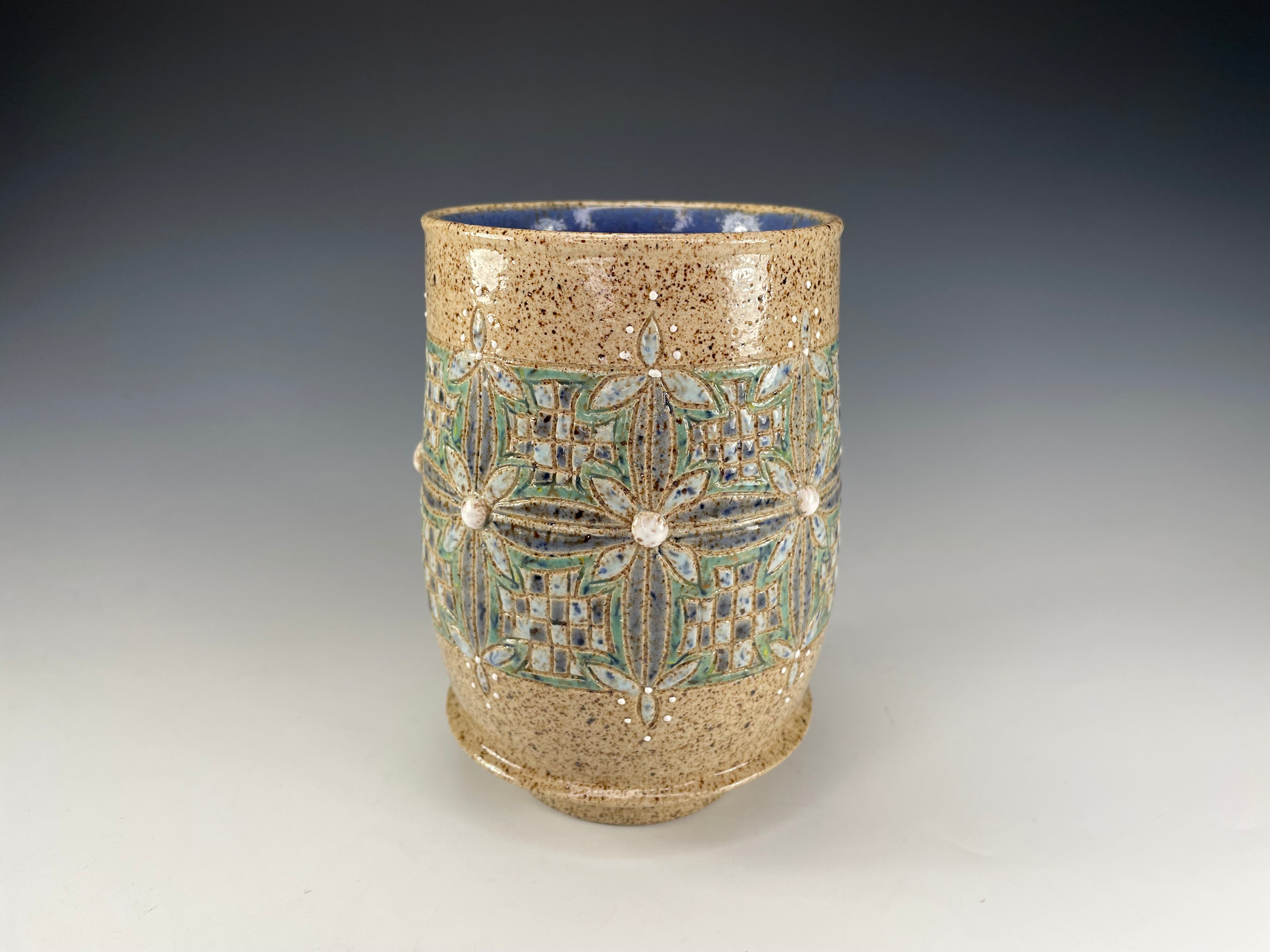 “Meet Me in the Park: Tall Tumbler/Vase