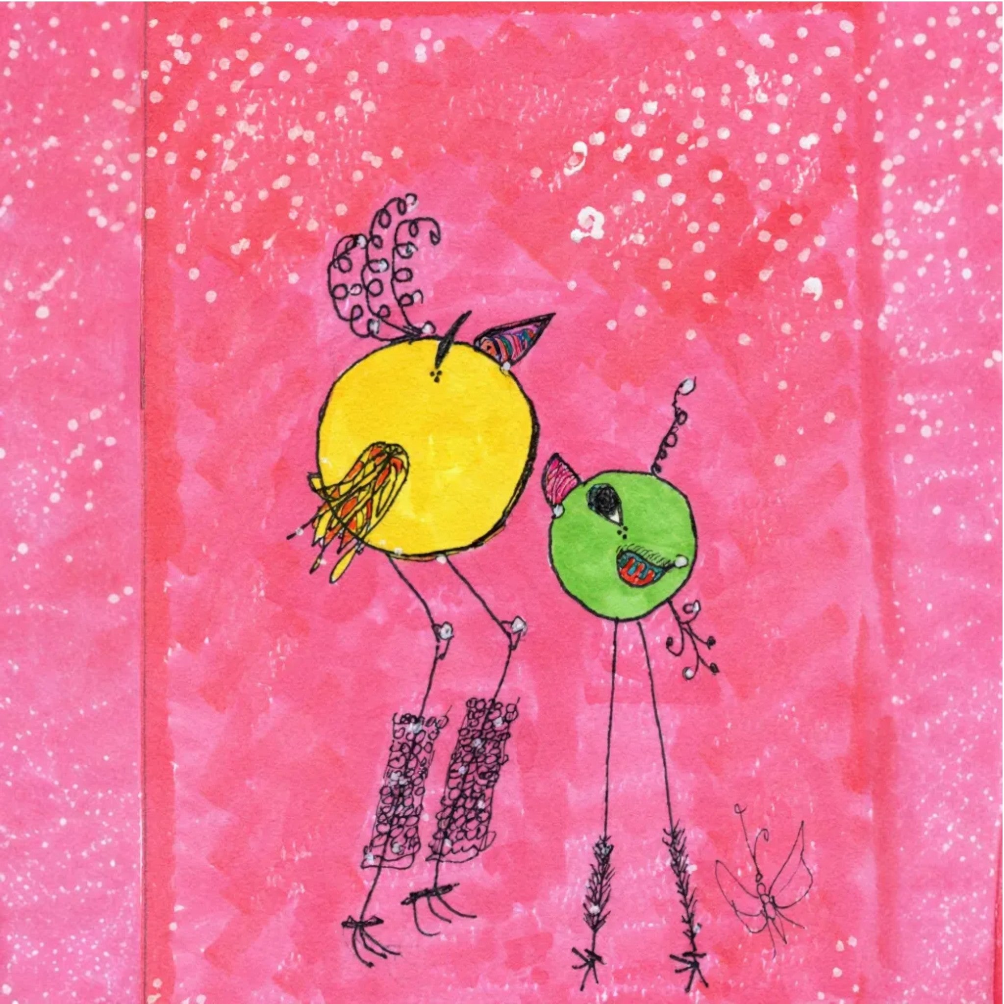 "These Two" Greeting Card