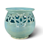 Cutout Vase | Aqua