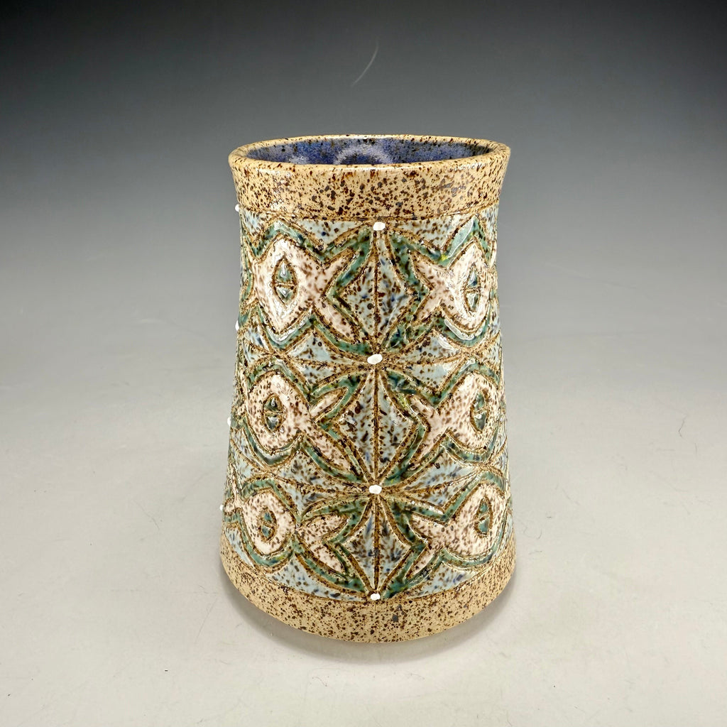 Stoneware Bud Vase