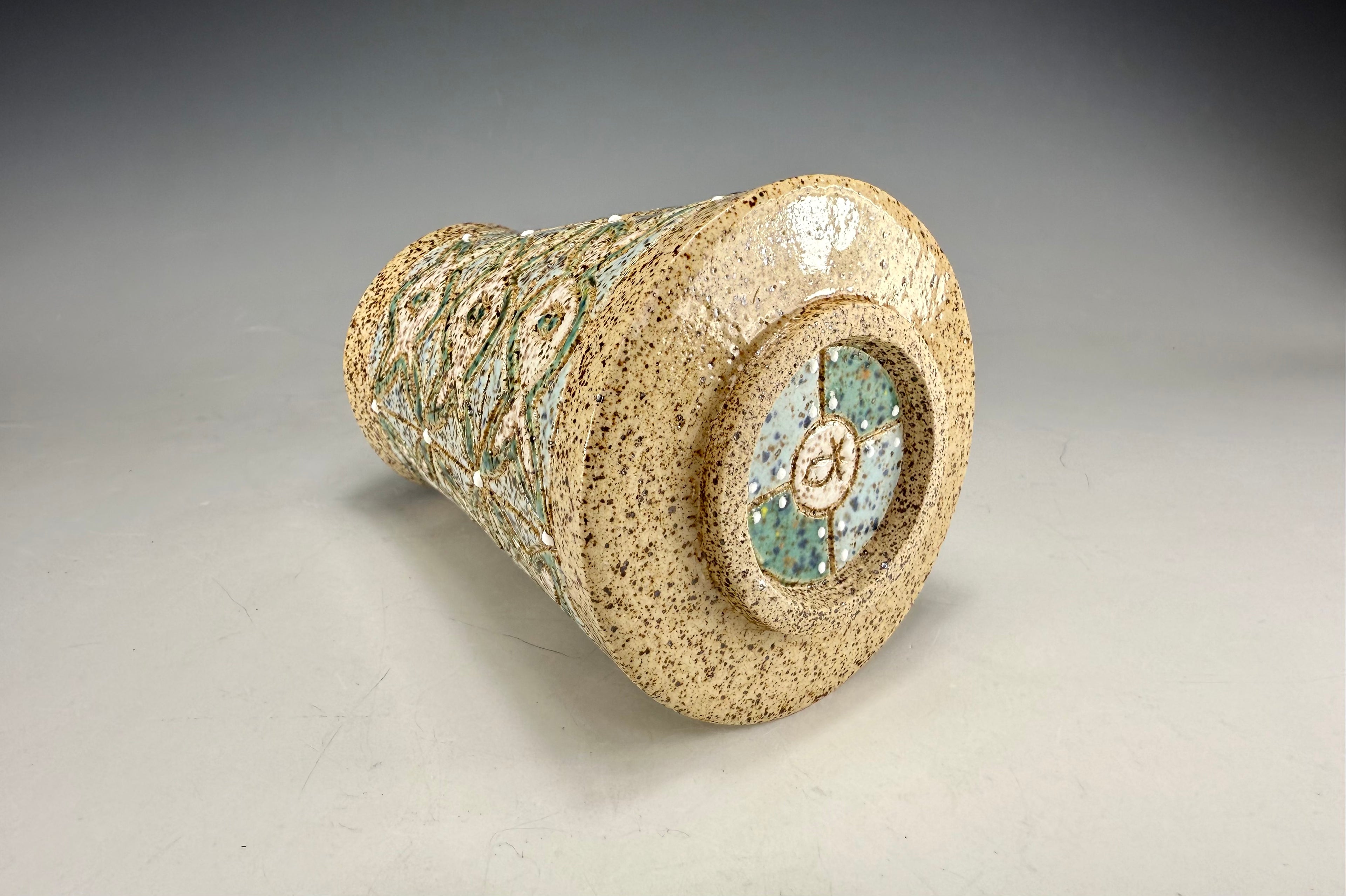 Stoneware Bud Vase