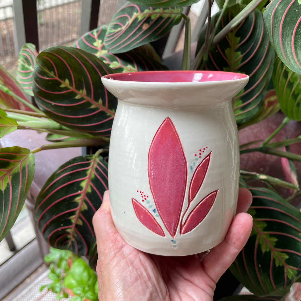 Porcelain Vase | Raspberry