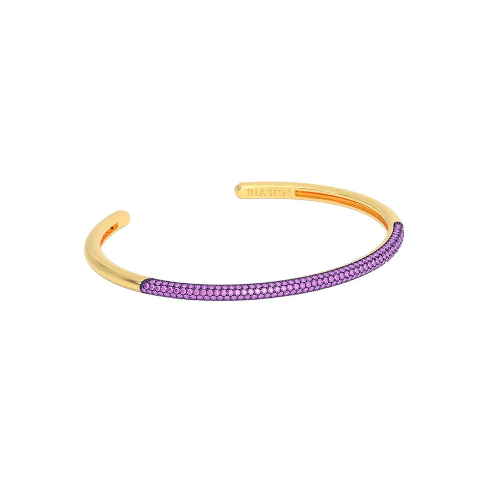 Medium Purple Classic Cuff Bracelet