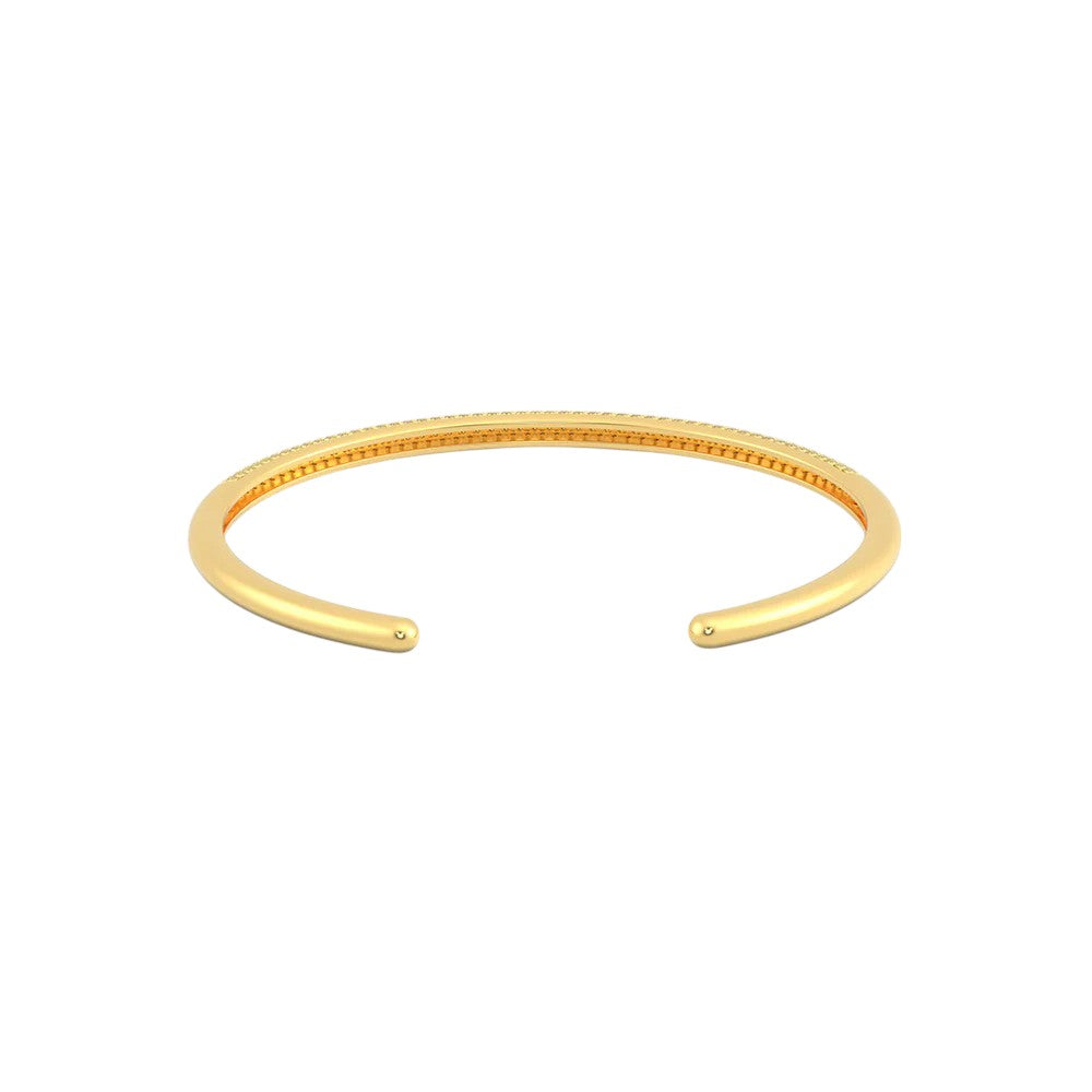 Medium Yellow Classic Cuff Bracelet