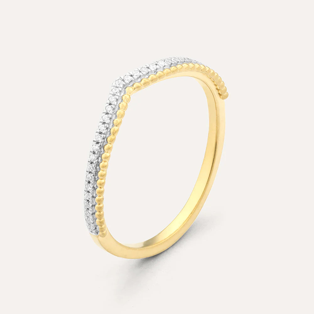 "Climbing the Castillo" Stackable Ring | Size 8