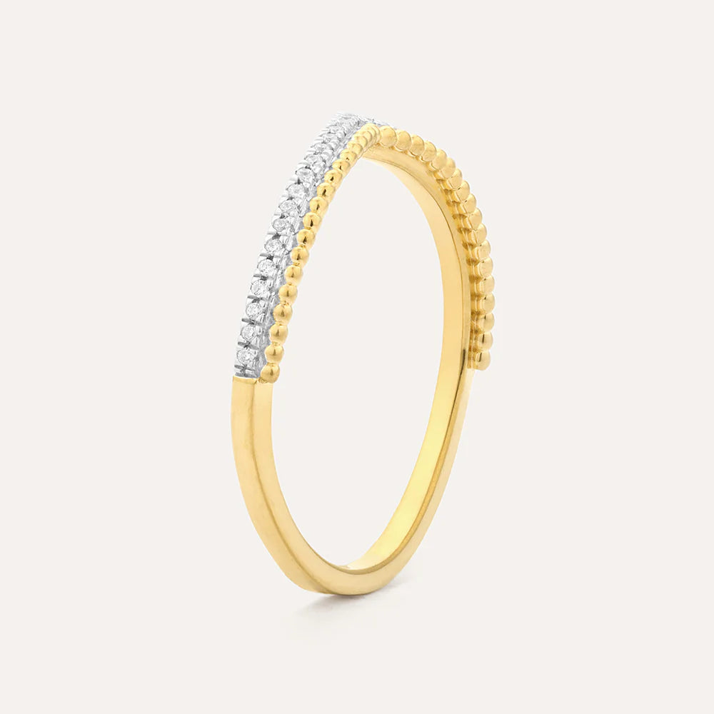 "Climbing the Castillo" Stackable Ring | Size 8