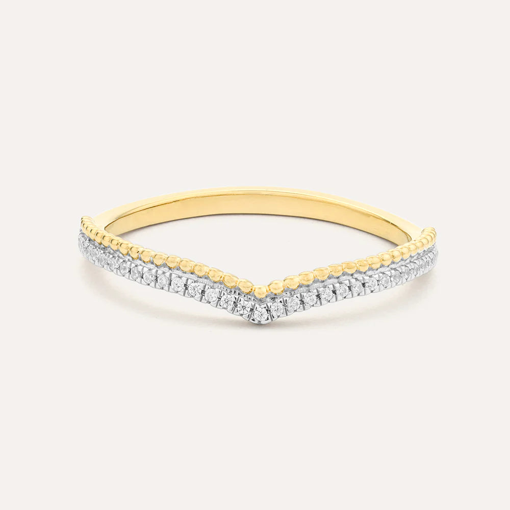 "Climbing the Castillo" Stackable Ring | Size 8