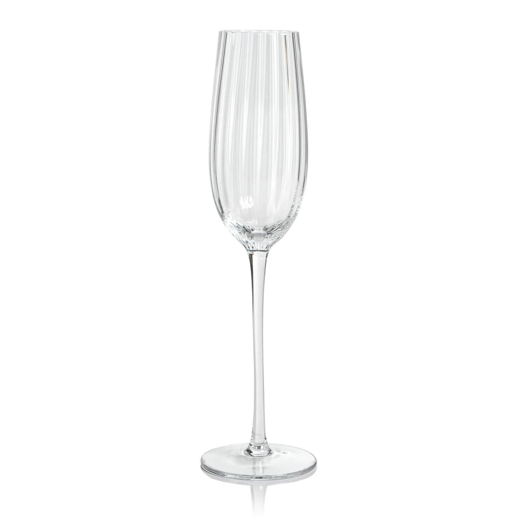Madeleine Optic Champagne Flute | Clear