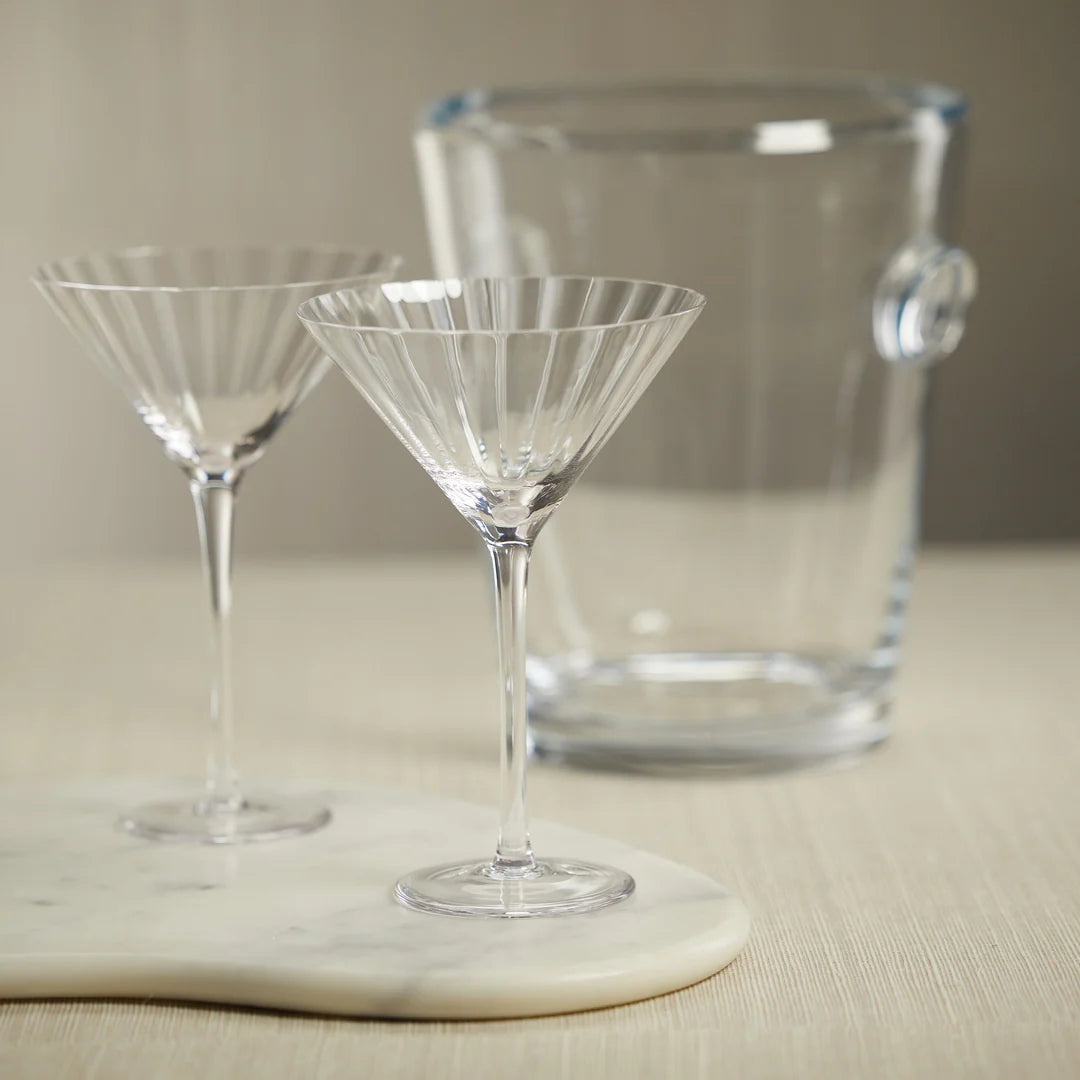 Madeleine Optic Martini Glass - Thumbnail 3