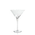 Madeleine Optic Martini Glass | Clear