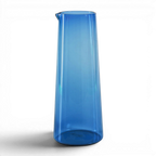 L'Avenue Glass Pitcher | Cobalt Blue