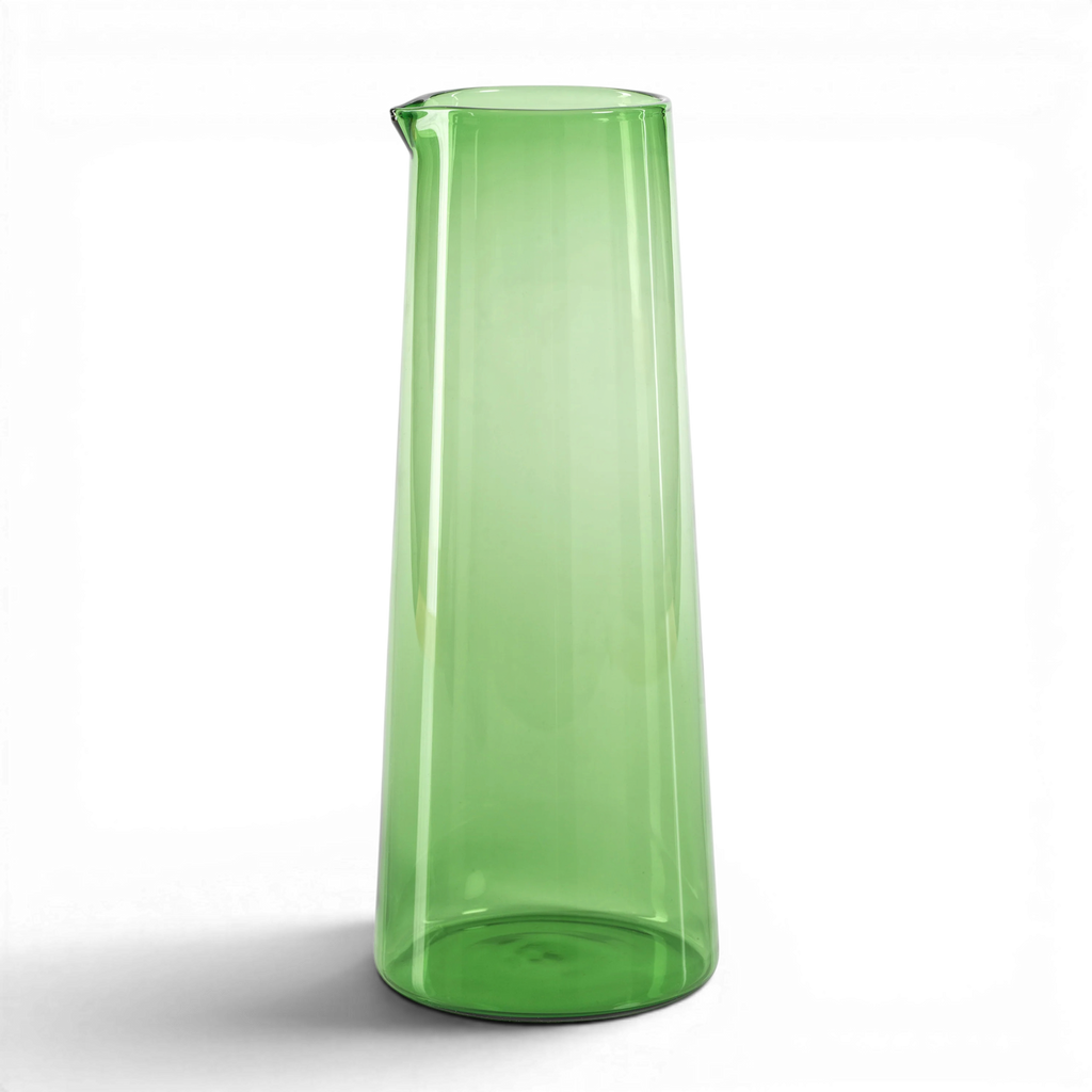 L'Avenue Glass Pitcher | Fern Green