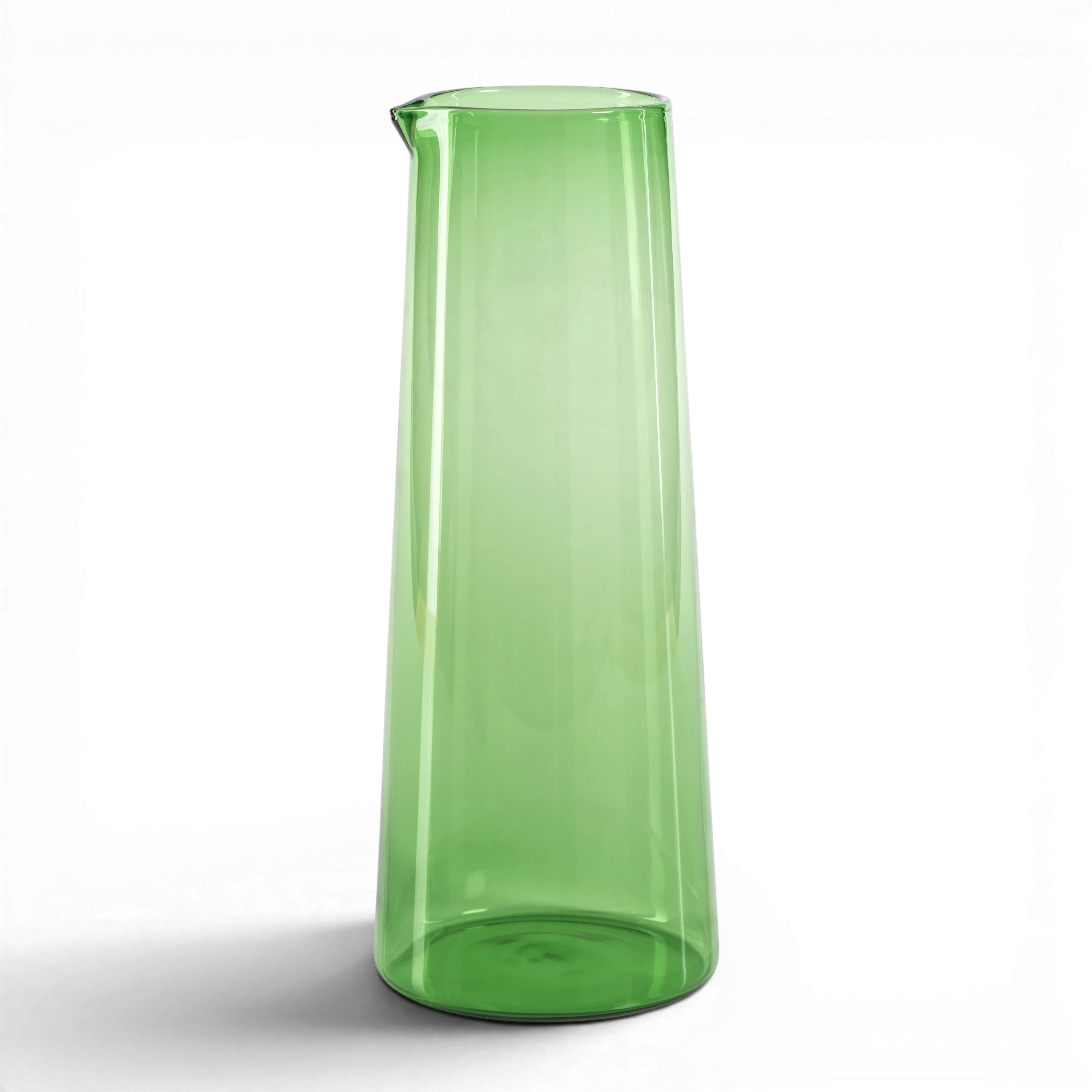 L'Avenue Glass Pitcher | Fern Green
