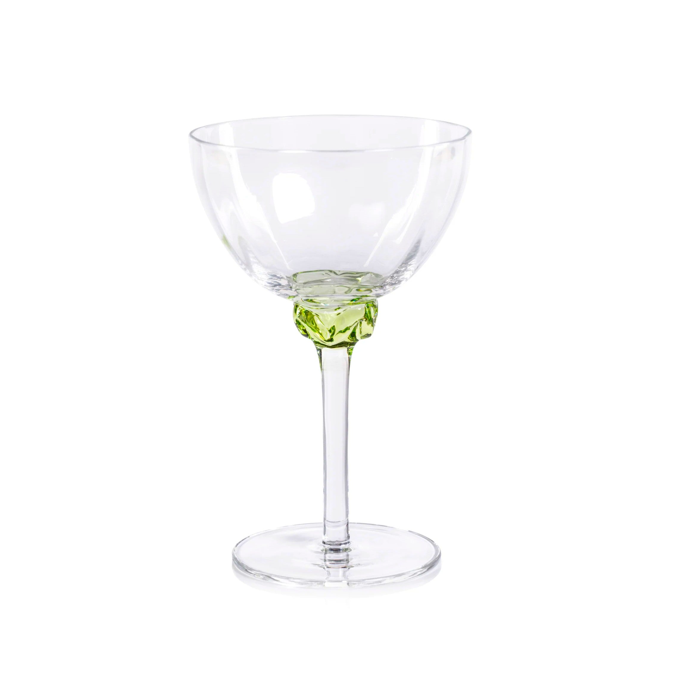 Colette Optic Martini / Cocktail Glass | Lime