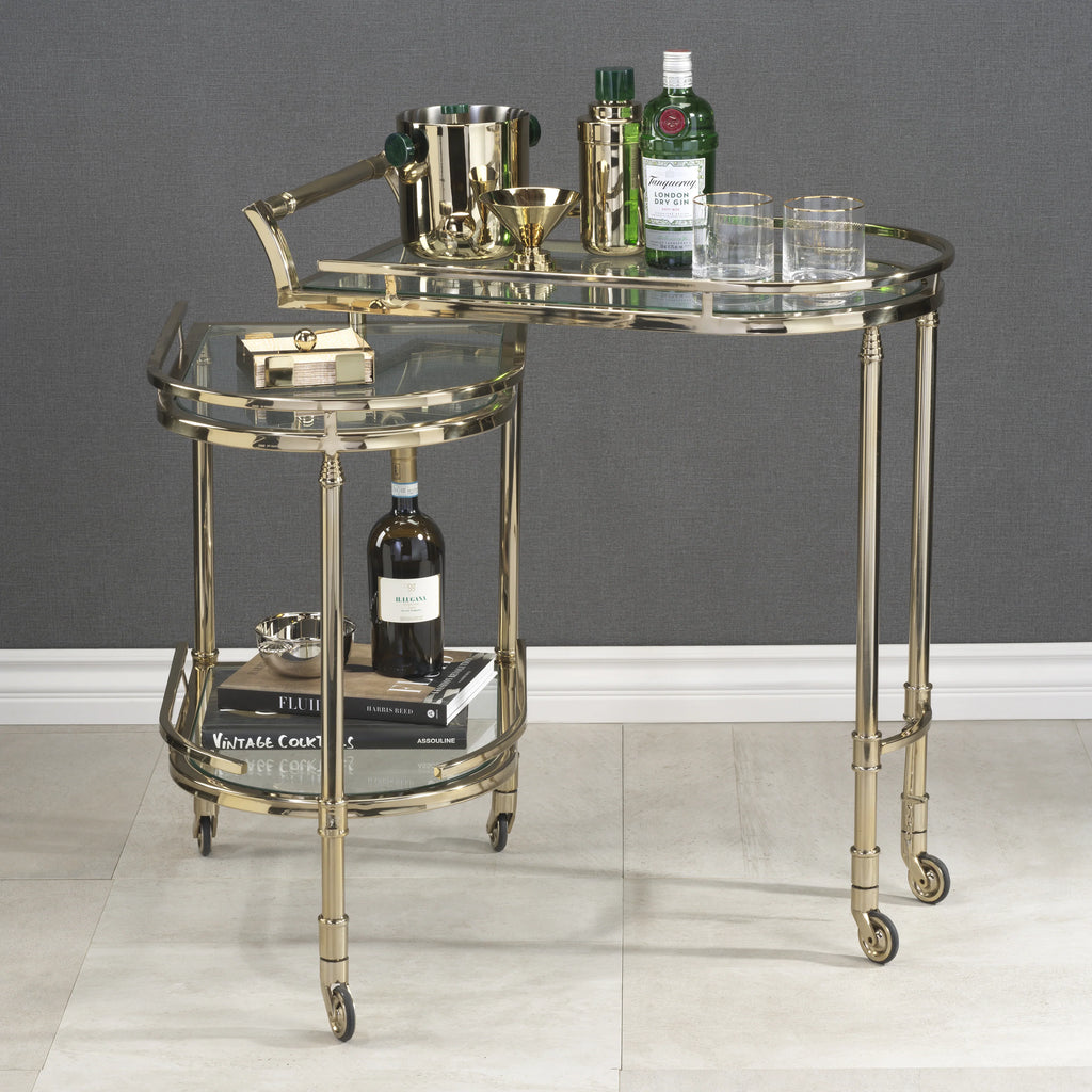 Spiga Gold Bar Cart