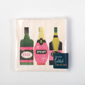 "Pop Clink Fizz" Cocktail Napkins