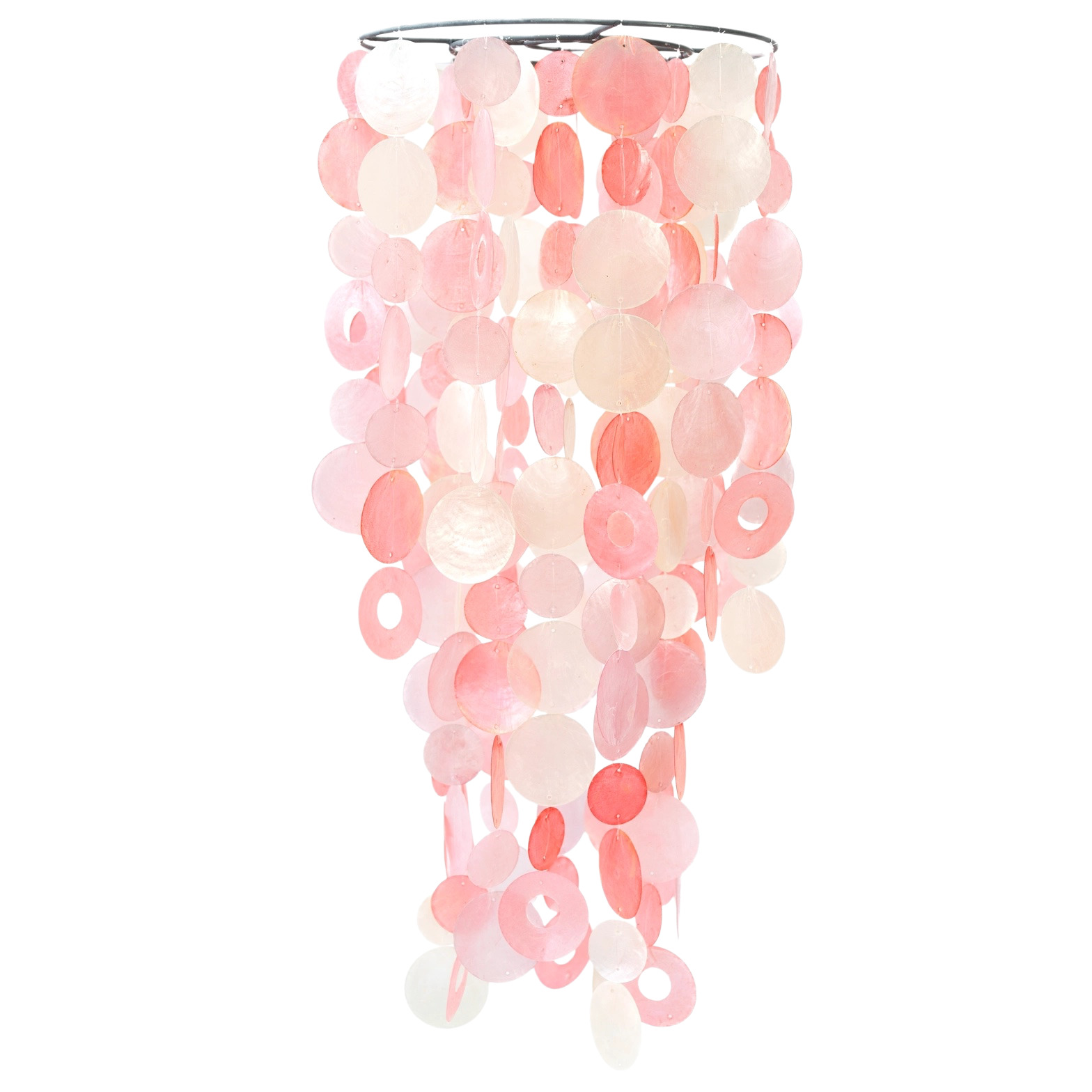 Capiz Chime Chandelier | Choice of Colors