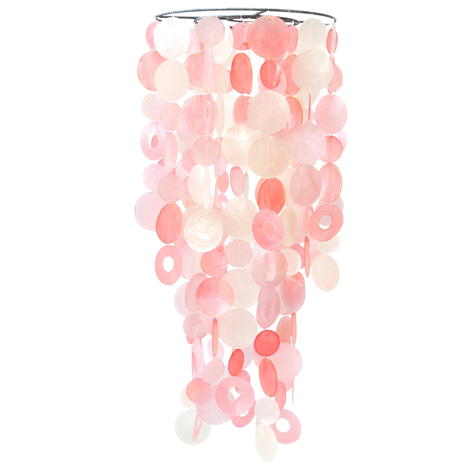Capiz Chime Chandelier | Choice of Colors