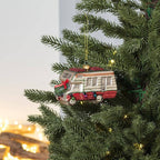 RV Camper with Lights Ornament