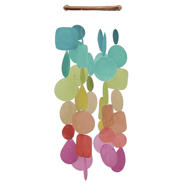 Capiz Chime Small Round | Choice of Colors