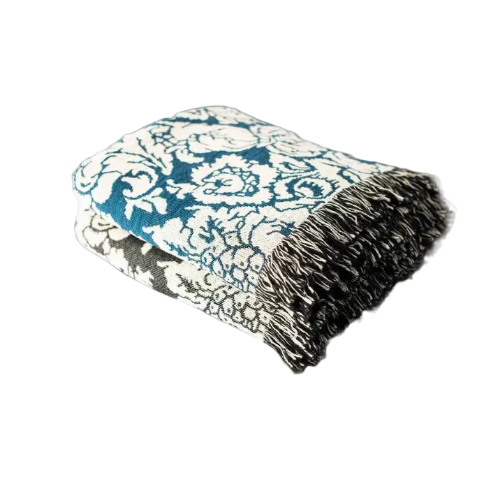 Verona Blanket | Cerulean