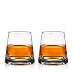 Burke Crystal Whiskey Glasses S/2