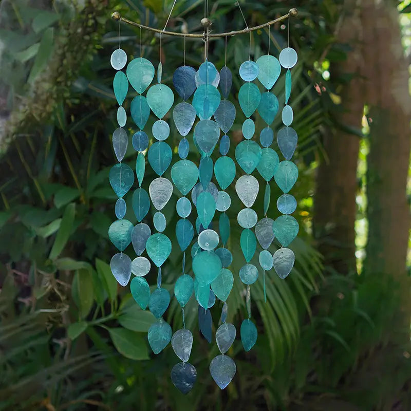 Capiz Chime Leaf | Choice of Colors