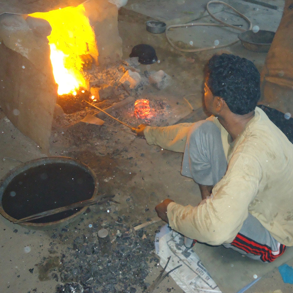 Vine Chime Hand-Tuned 5 Desert Bells | Bronze