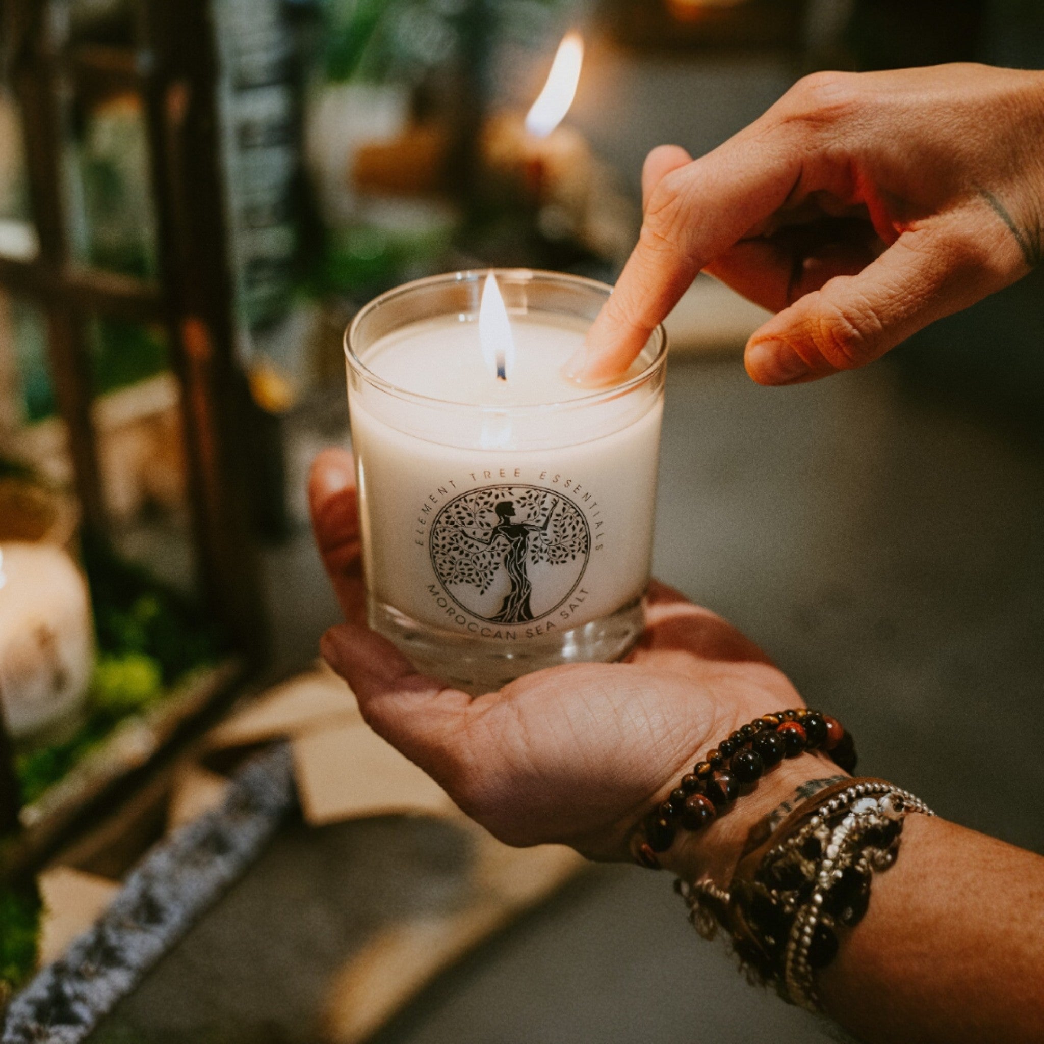 Moroccan Sea Salt Lotion Candles + Diffuser