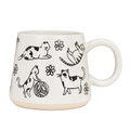 Oversized Mug with Cats