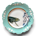 Lou Rota Chameleon & Cherry Blossom Plates | Set of 4