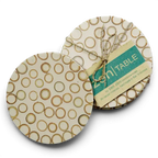 Bamboo Inlay Coasters S/4 | Choice of Colors