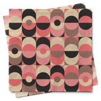 CIRCLE IN OVAL MCM Cocktail Napkins
