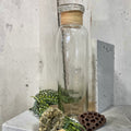 Organic Bottle Shaped Wicker Top Vase |  14"