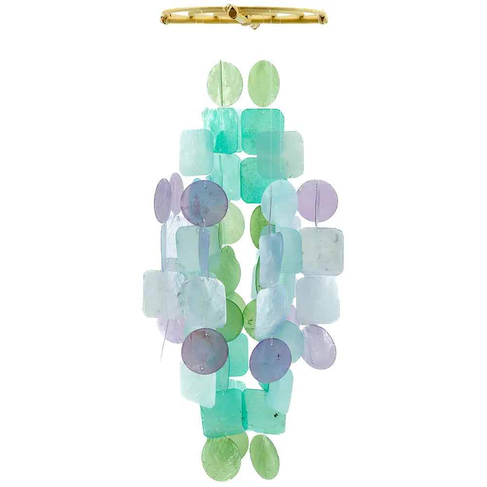 Capiz Chime Medium Round | Choice of Colors