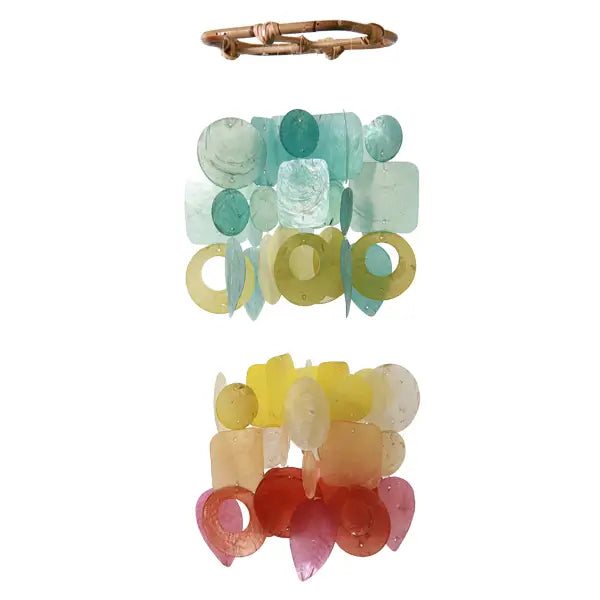 Capiz Chime Small 2-Tiered - Thumbnail 2