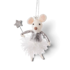 Princess Mouse w/ Wand Ornament