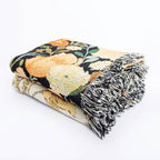 POPPY Tapestry Cotton Throw | Grove Floral