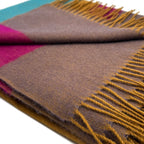 100% Baby Alpaca Throw I Desert Bloom