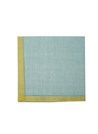 Azure + Olive Linen Napkin