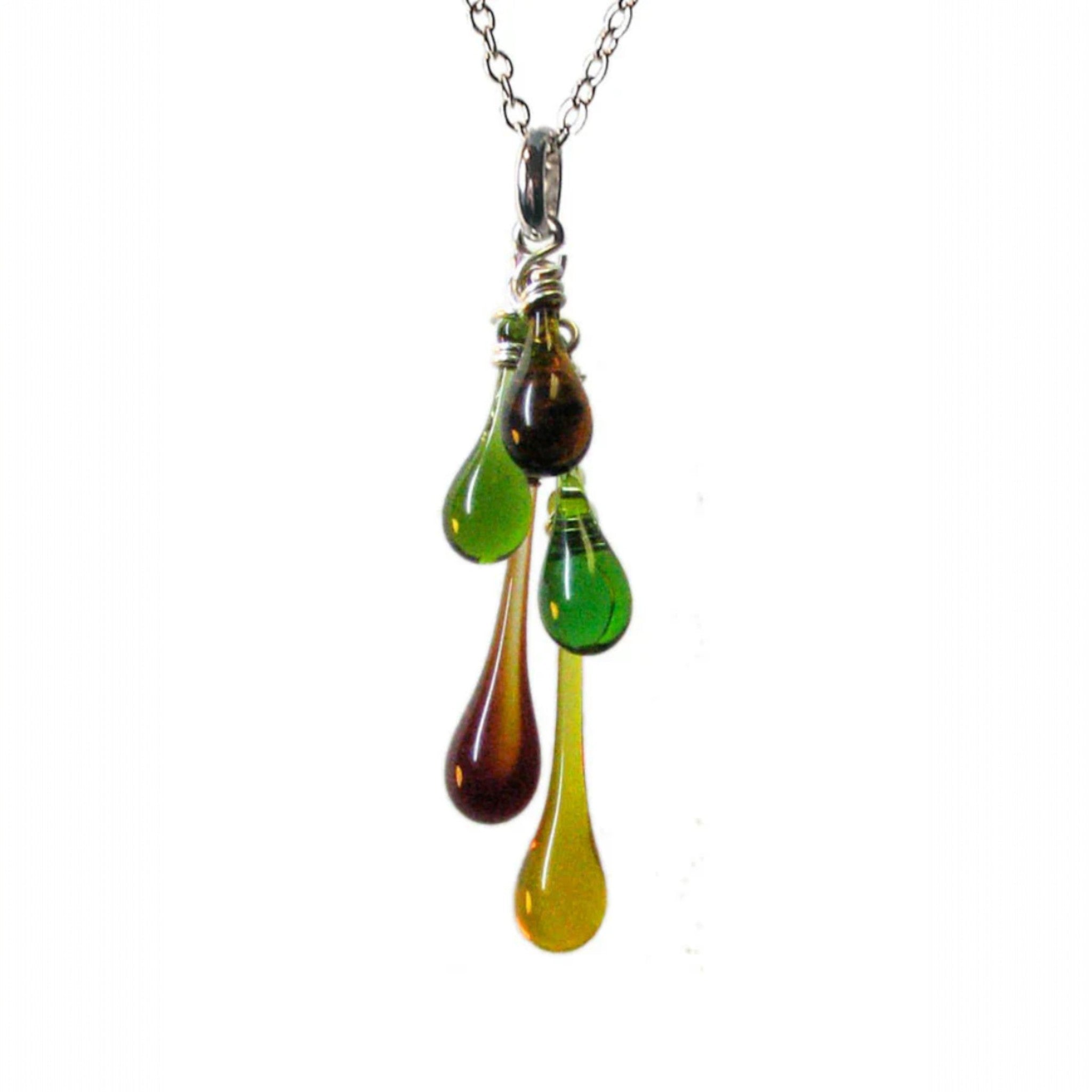 LIMITED EDITION Cascade Necklace I Fall Colors