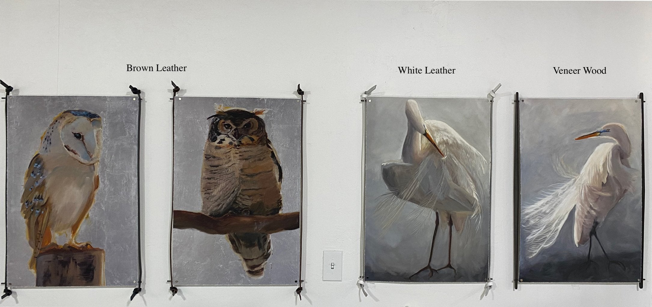 GOOD OMEN - BARRED OWL Hand-Deckled Watercolor Paper Giclee